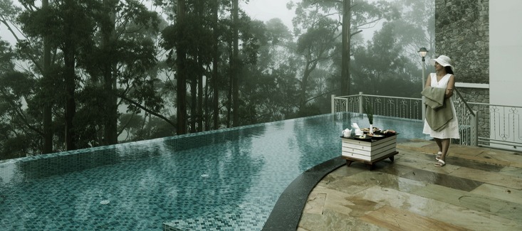 Infinity Pool with Valley Views
